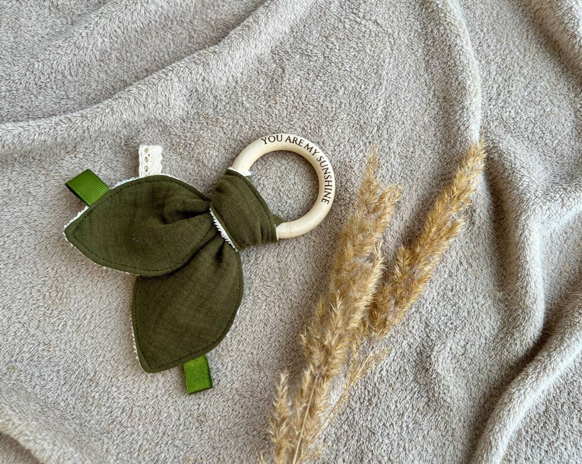 baby teether toy bunny ears