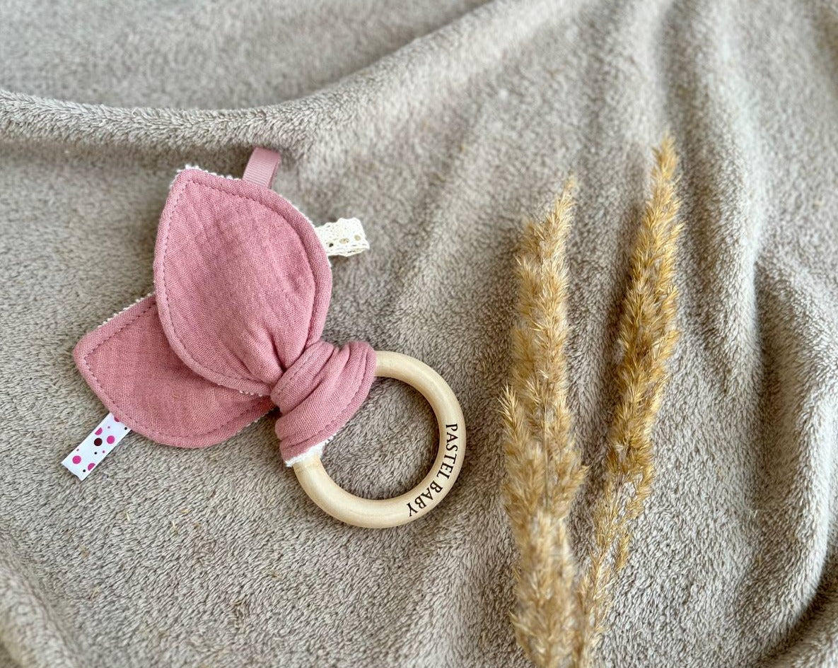 personalized baby teething toy