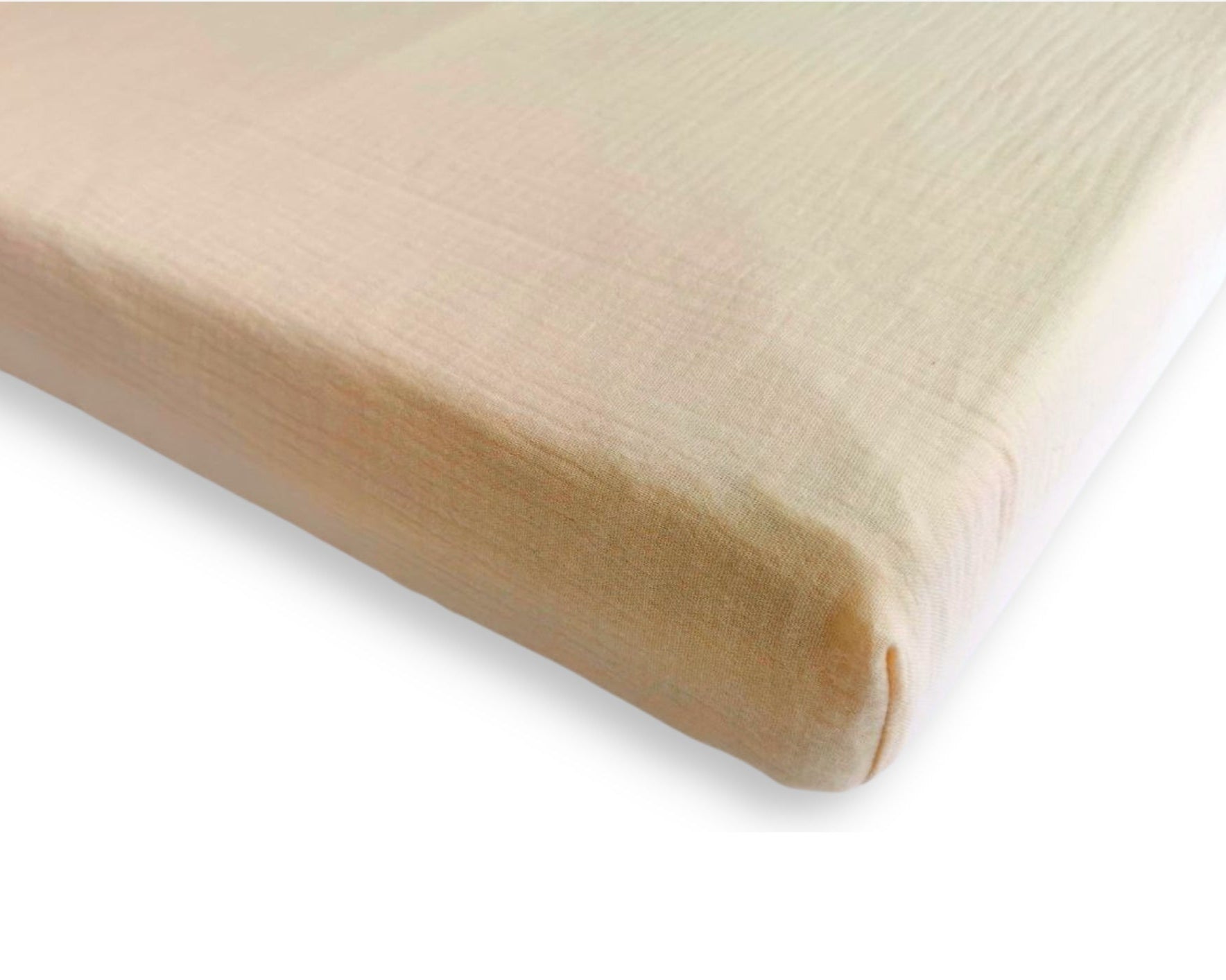 muslin fitted crib sheet