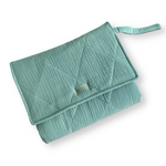 portable changing pad sage green