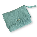 portable changing pad sage green