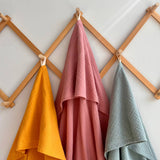 Muslin baby hooded towel - Personalized with baby name