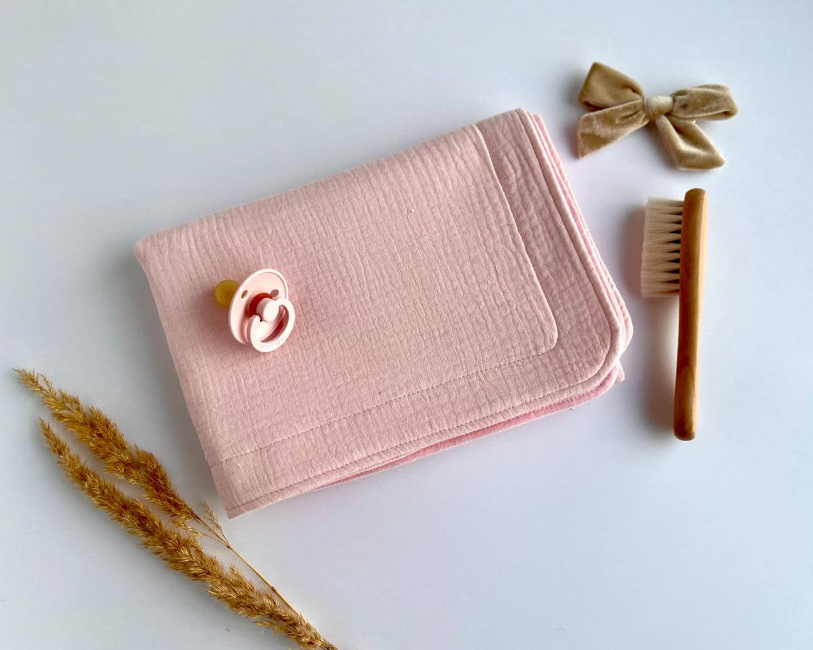 Baby Muslin Diaper Changing Pad - Natural