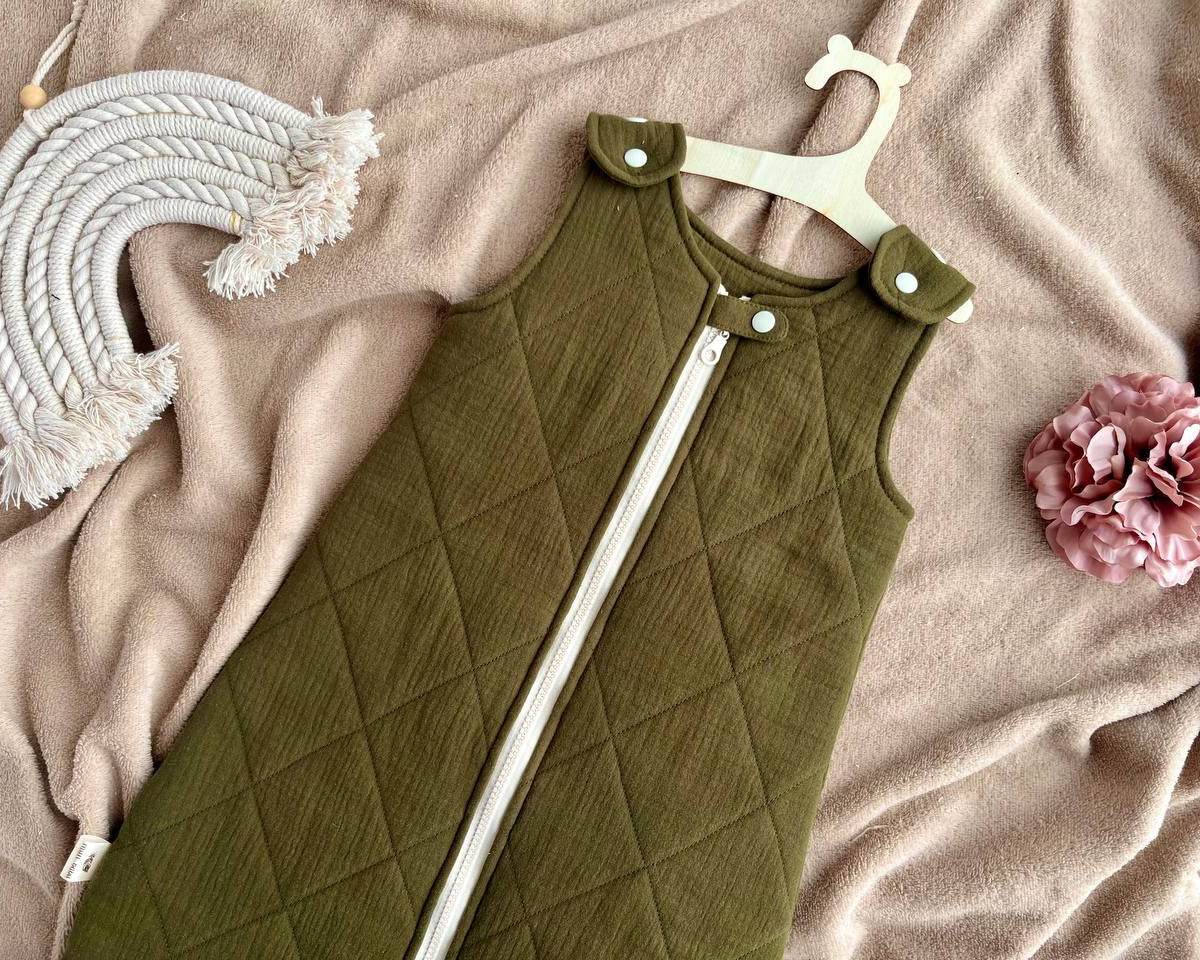 Warm Cozy Muslin Baby Sleeping Bag
