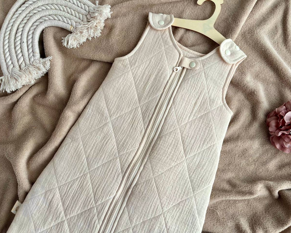 Warm Cozy Muslin Baby Sleeping Bag