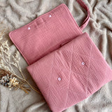 Portable changing pad - Old pink