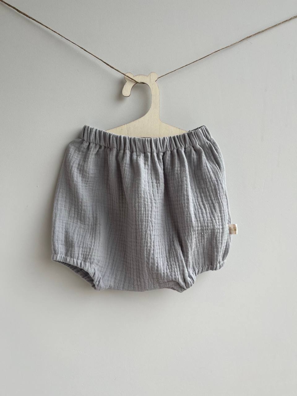 Muslin baby bloomers Unisex, diaper cover