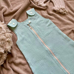 baby sleeping bag from organic muslin
