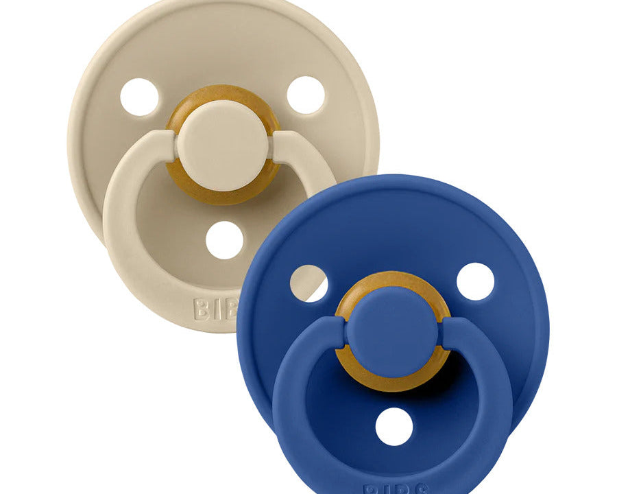 BIBS pacifier size 1 Vanilla/Cornflower