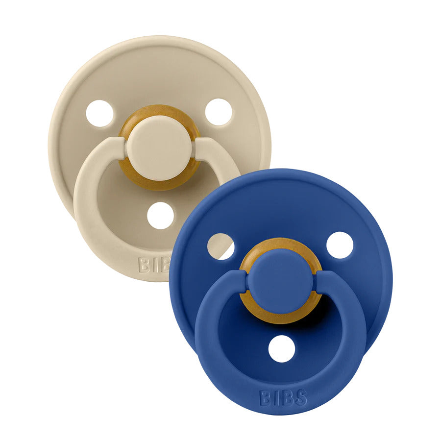 BIBS pacifier size 1 Vanilla/Cornflower