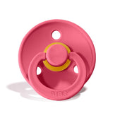 2 PACK Original BIBS pacifier SIZE 1, 0-6  months, CORAL/RUBY
