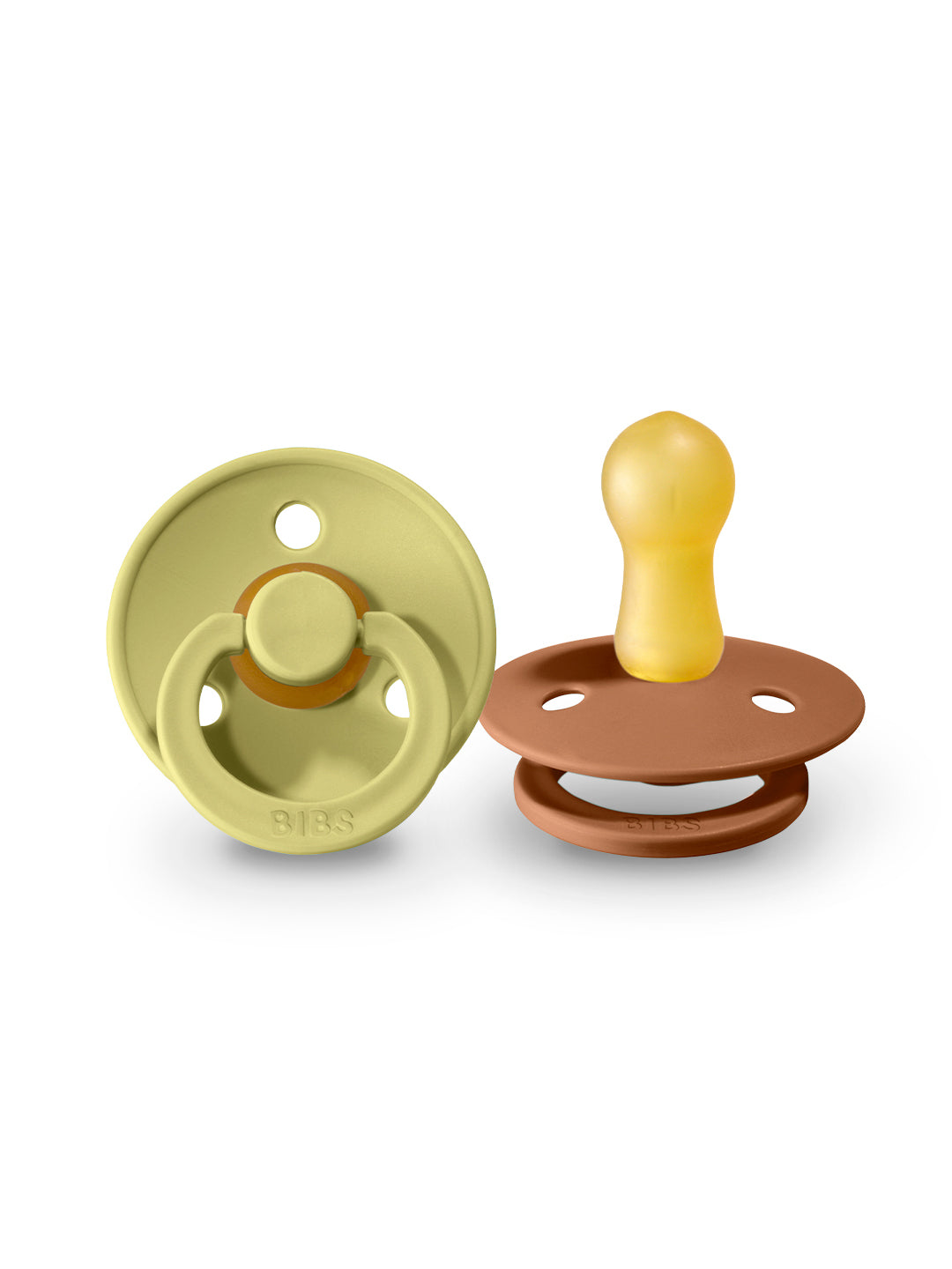 2 PACK Original BIBS pacifier SIZE 2, 6-12  months, Meadow / Earth