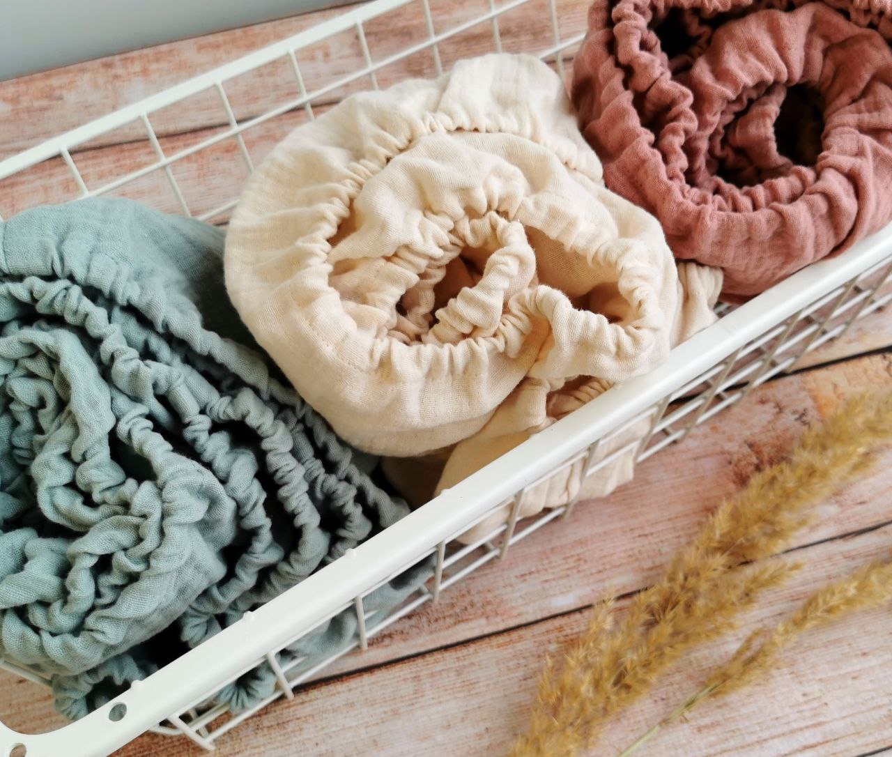 Extra Soft Muslin Crib Sheet - Natural